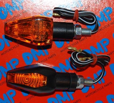 knipperlicht-set klein Led pijl zwart (2 stuks)